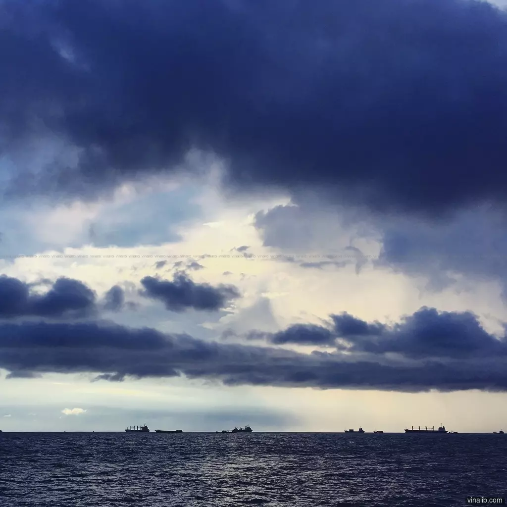 The sea, off Vung Tau - Vinalib Stock Pictures