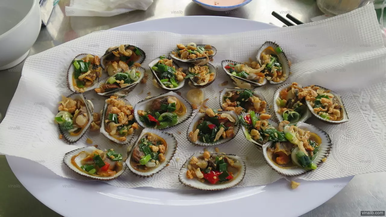 Fresh seafood dish in Quy Nhon - Vinalib Stock Pictures