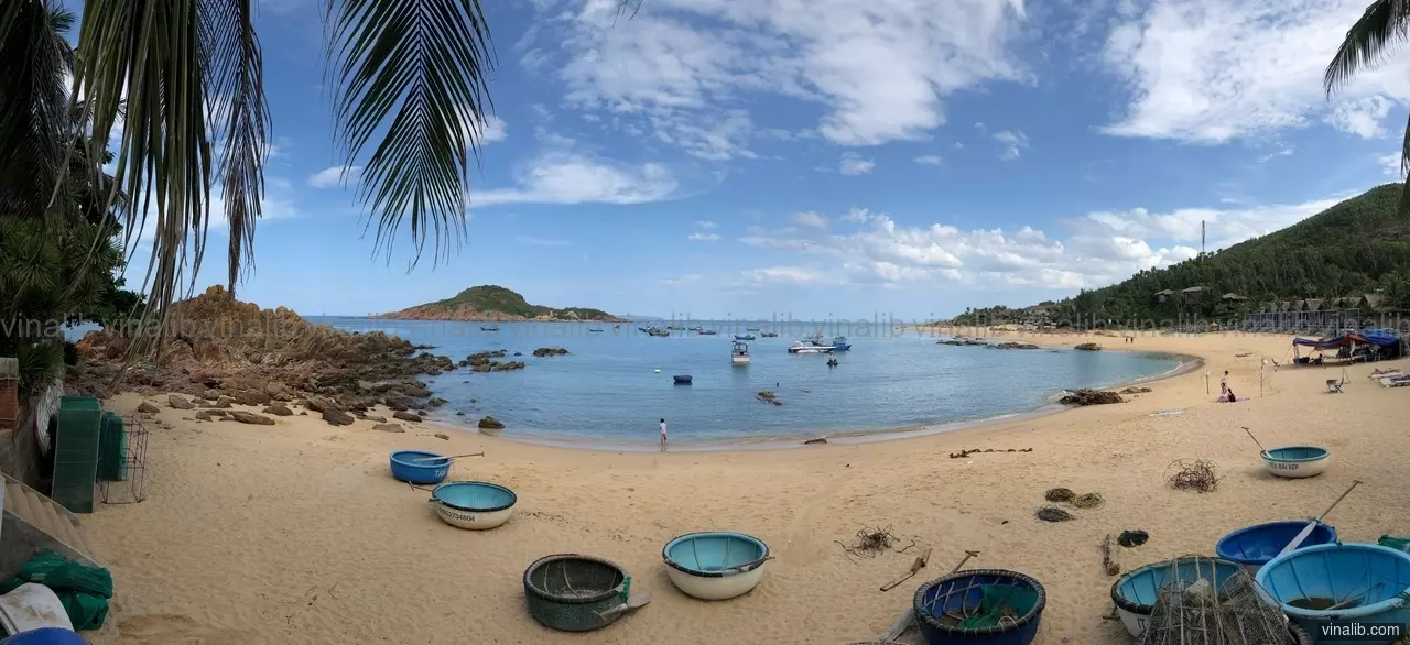 Bai Xep, Quy Nhon, Panorama 2018 - Vinalib Stock Pictures