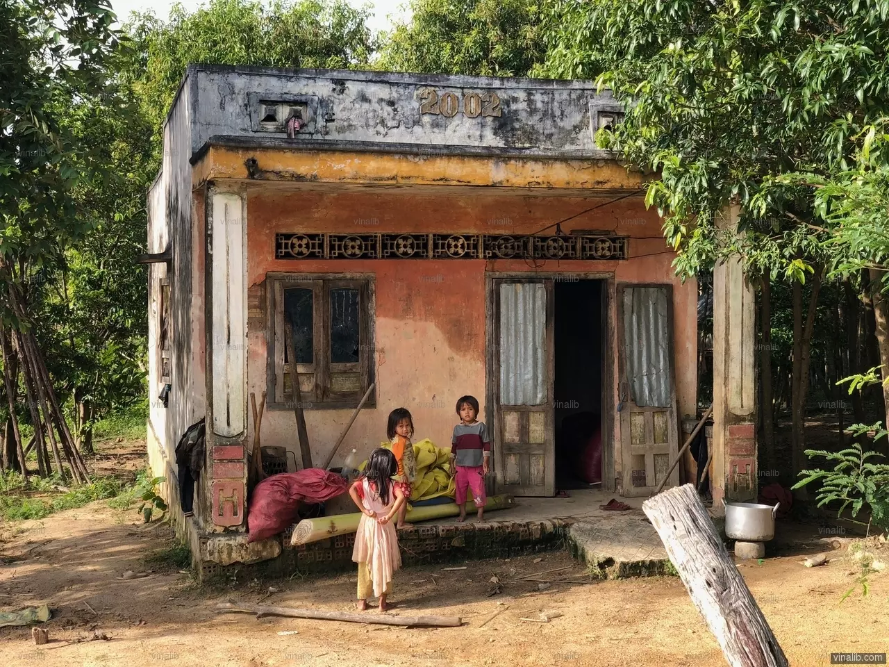 A Household in Dak To Ver commune, Chu Pah district - Vinalib Stock Pictures