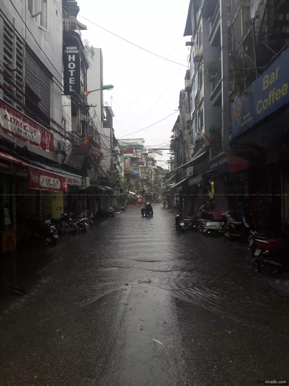 Flooded Dinh Liet - Vinalib Stock Pictures