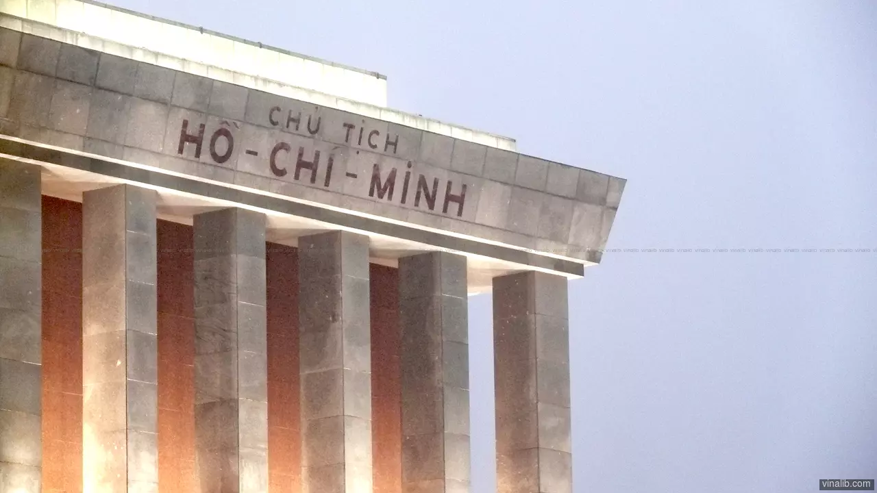 Ho Chi Minh Mausoleum - Vinalib Stock Pictures