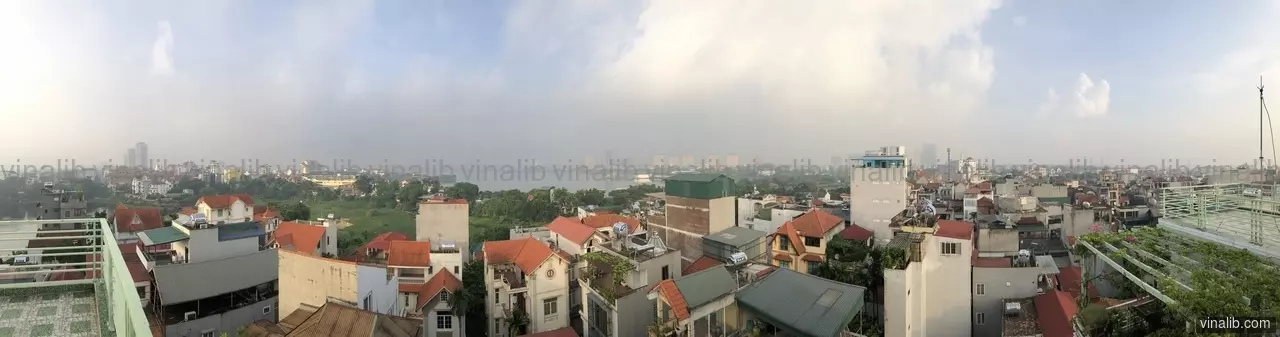 Hanoi, 2018-08-08 (panorama) - Vinalib Stock Pictures