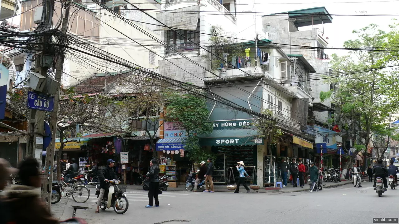 Hanoi old quarter, 2007 - Vinalib Stock Pictures