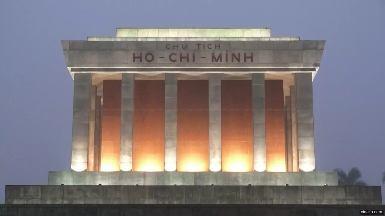 Ho Chi Minh Mausoleum, Hanoi - Vinalib Stock Pictures