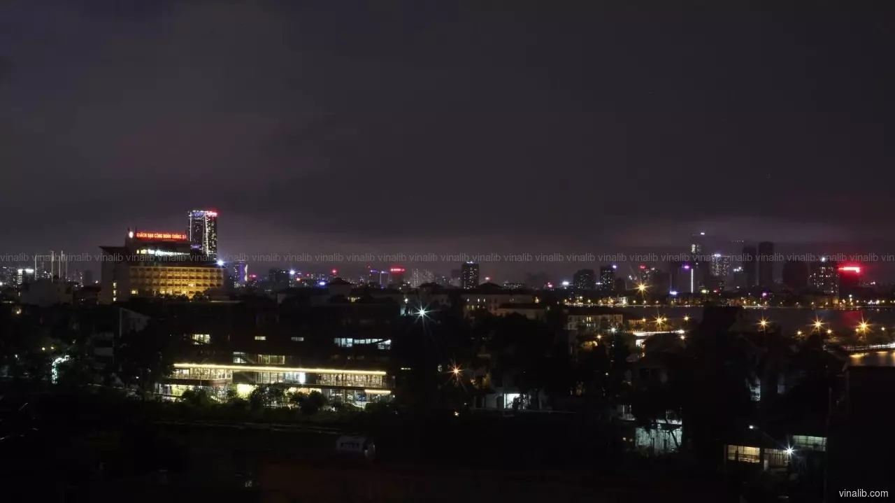 Hanoi Night Skyline, 2016 - Vinalib Stock Pictures