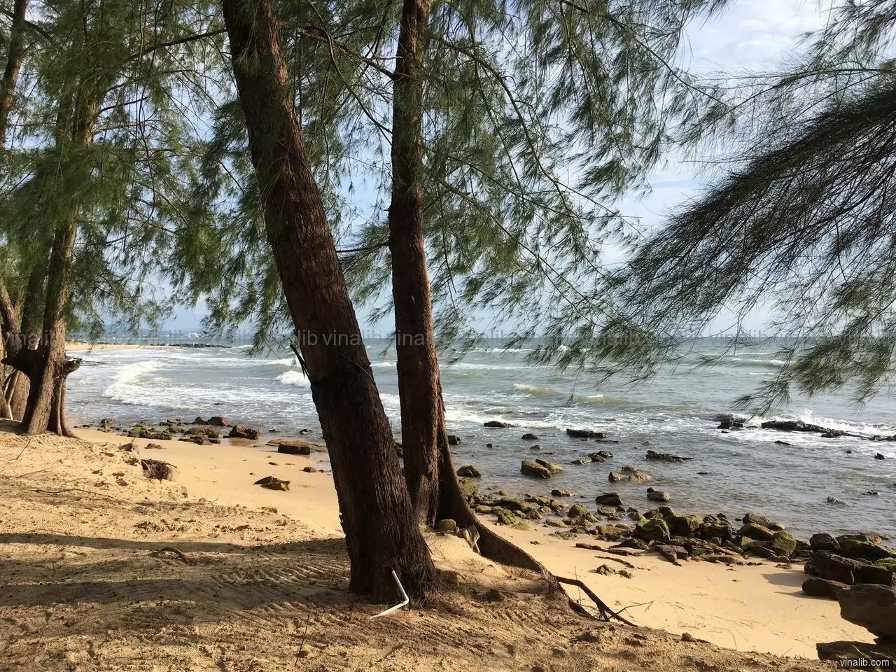 A beach in Phu Quoc, Kien Giang, Vietnam - Vinalib Stock Pictures