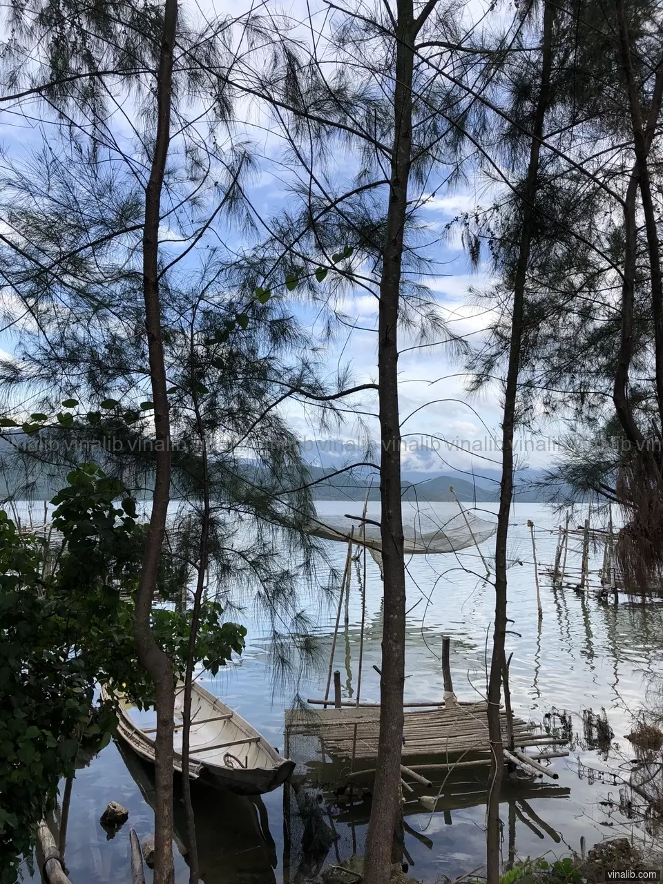 Lagoon, Phu Loc district - Vinalib Stock Pictures